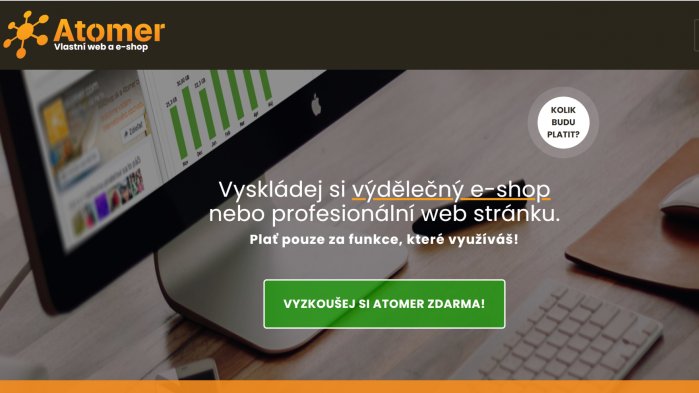 Atomer.cz - tvorba webu, eshopu